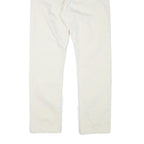 G-STAR Mens Jeans White Regular Straight Denim W32 L31 Button Cotton Blend
