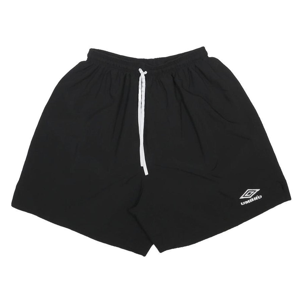 UMBRO Womens Black Casual Shorts XL W24 Lightweight Sports Nylon