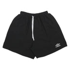UMBRO Womens Black Casual Shorts XL W24 Lightweight Sports Nylon