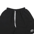 UMBRO Womens Black Casual Shorts XL W24 Lightweight Sports Nylon