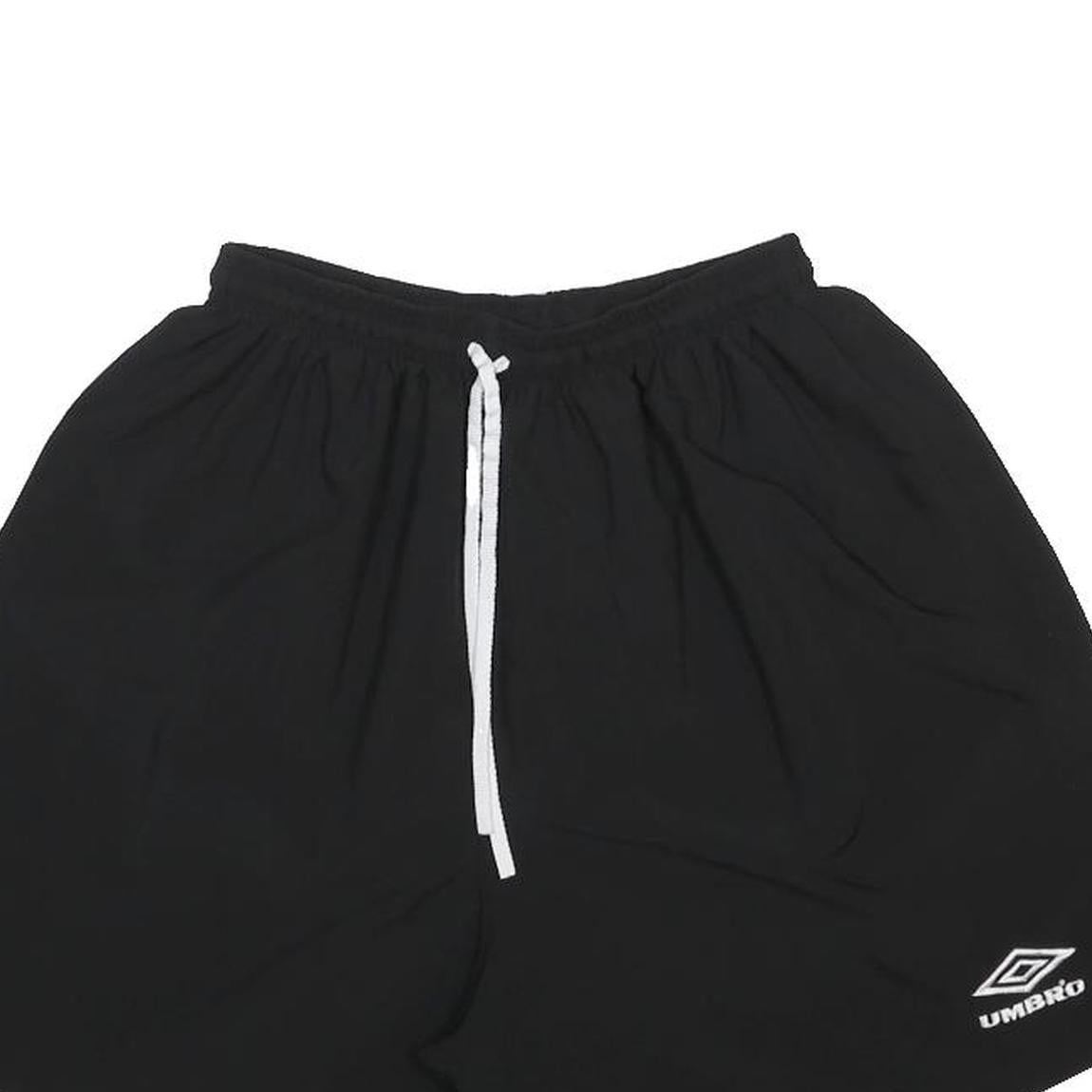 UMBRO Womens Black Casual Shorts XL W24 Lightweight Sports Nylon