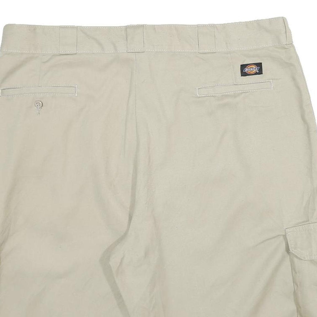 DICKIES Mens Shorts Beige Cargo XL W40 Workwear Comfort Durable