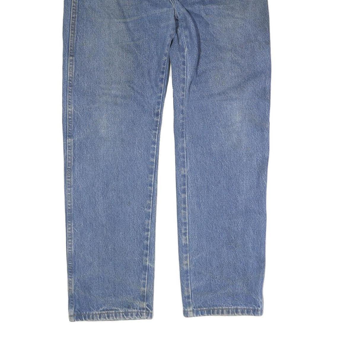 DICKIES Mens Jeans Blue Regular Straight Denim Medium W38 L29 Workwear