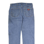 DICKIES Mens Jeans Blue Regular Straight Denim Medium W38 L29 Workwear