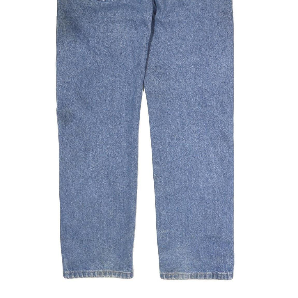 DICKIES Mens Jeans Blue Regular Straight Denim Medium W38 L29 Workwear