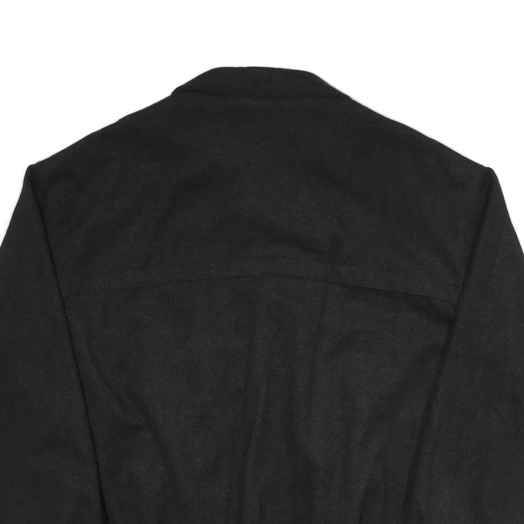 KIRKLAND SIGNATURE Mens Black Classic Jacket 2XL Polyester Blend Zip Plain