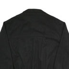 KIRKLAND SIGNATURE Mens Black Classic Jacket 2XL Polyester Blend Zip Plain