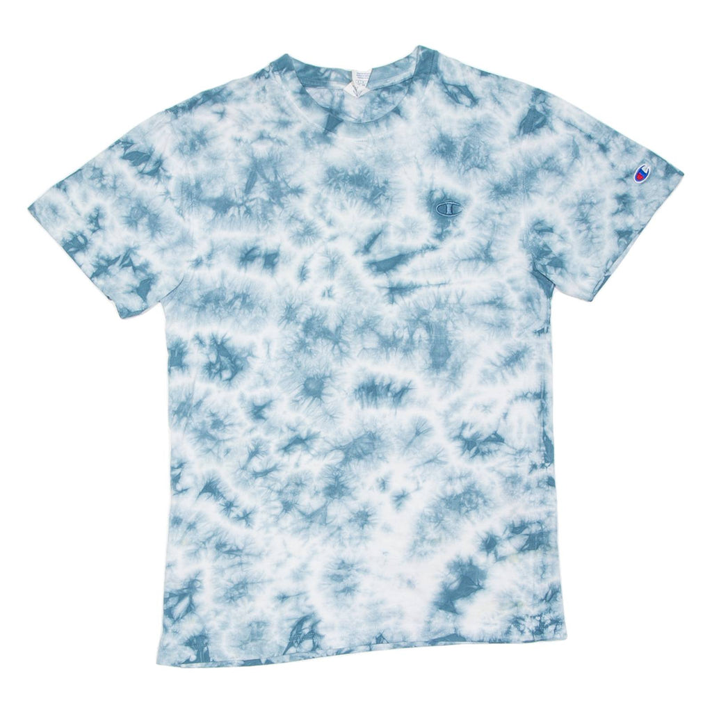 CHAMPION Womens T-Shirt Blue S