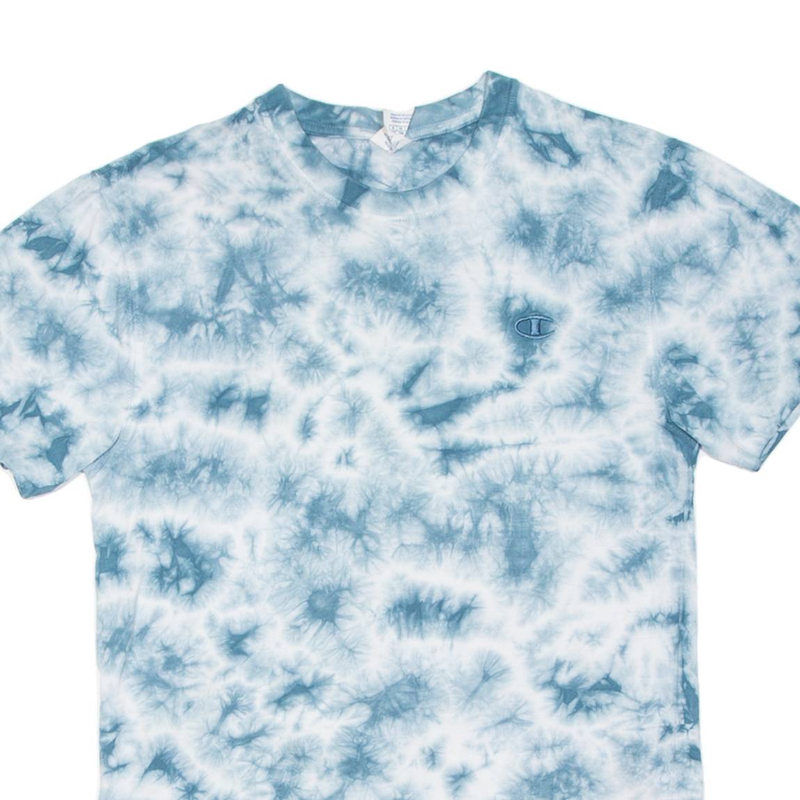 CHAMPION Womens T-Shirt Blue S
