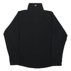 BERGHAUS Womens Black Outdoor Jacket M Polyester Zip Plain Fleece Lightweight