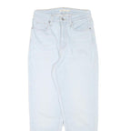 LEVI'S Womens Relaxed Jeans Blue Denim Light W26 L27 Classic Cotton Blend Zip