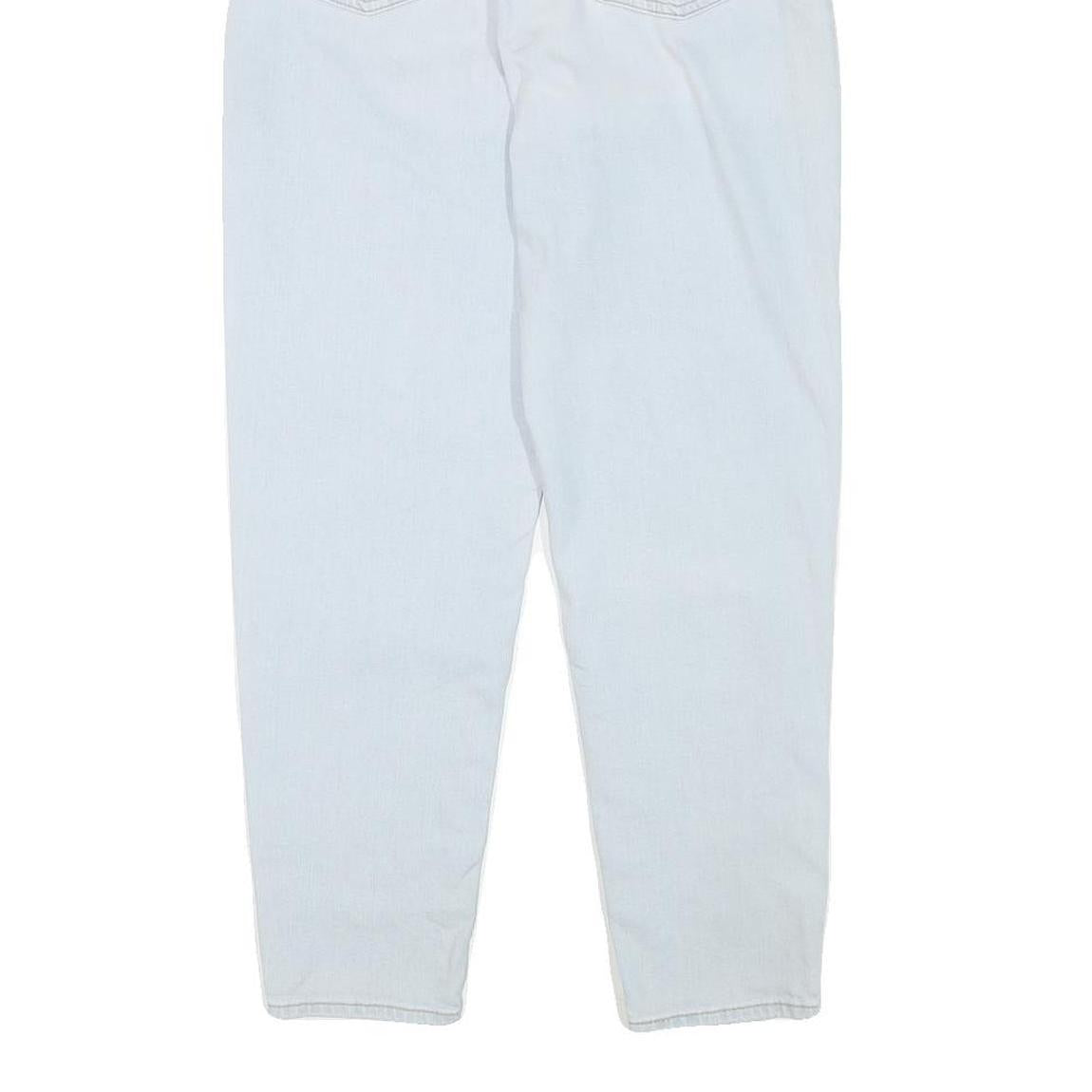 LEVI'S Womens Relaxed Jeans Blue Denim Light W26 L27 Classic Cotton Blend Zip