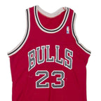 NBA Chicago Bulls Mens Vest Red Sleeveless USA M