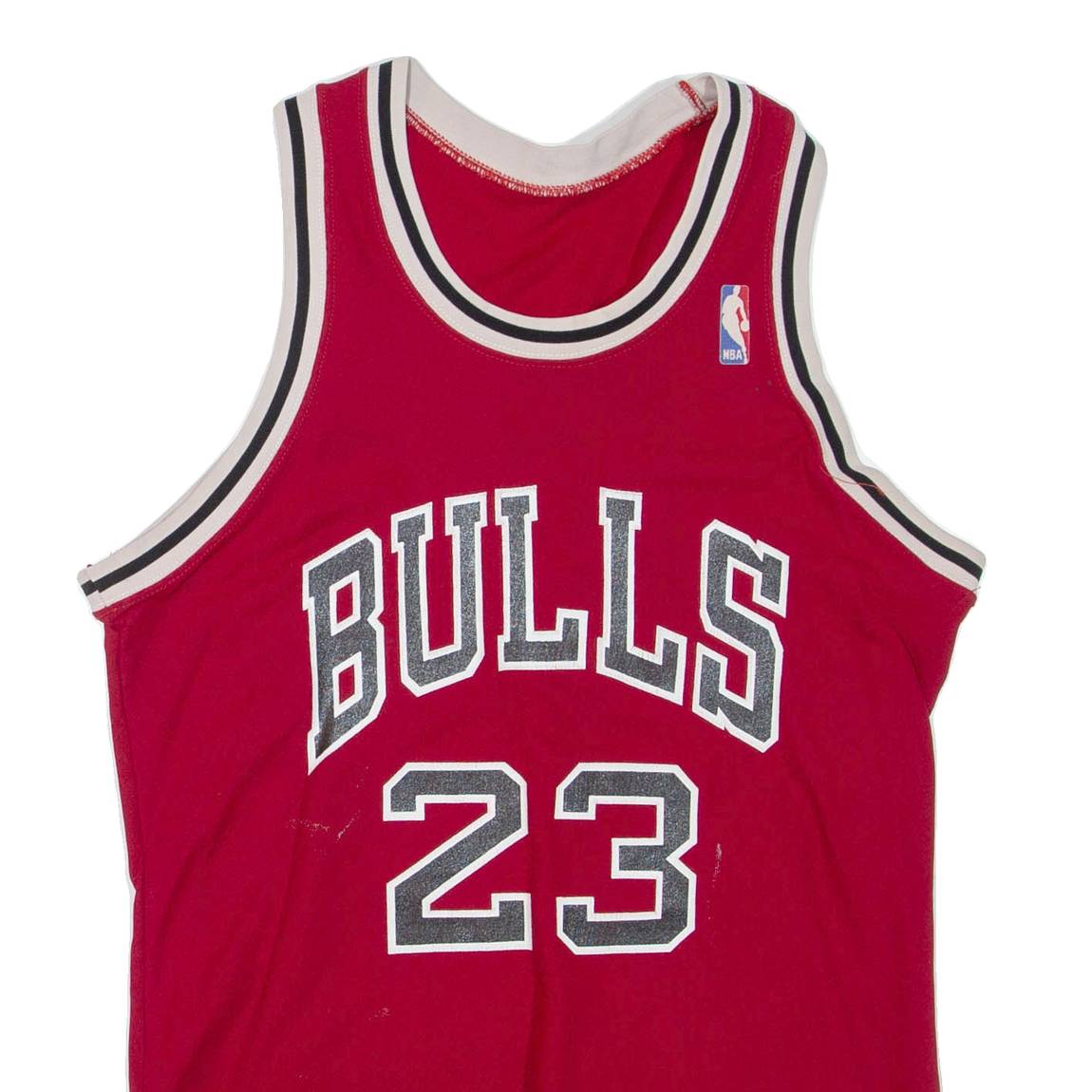 NBA Chicago Bulls Mens Vest Red Sleeveless USA M