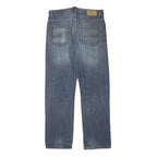 CALVIN KLEIN JEANS Mens Regular Fit Blue Denim W31 L30 Classic Cotton Blend Zip