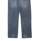 CALVIN KLEIN JEANS Mens Regular Fit Blue Denim W31 L30 Classic Cotton Blend Zip