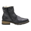 COMFORTO Chelsea Boots Black Leather Womens UK 3