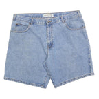 FADED GLORY Mens Shorts Blue Classic 2XL W40 Cotton Blend Relaxed Fit