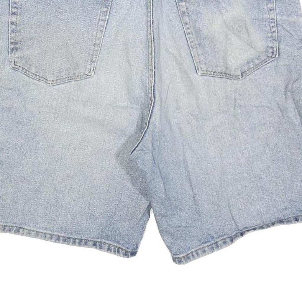 WRANGLER Mens Shorts Blue Denim Casual L W36 Classic Fit Cotton Blend