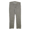 LEVI'S 511 Slim Mens Jeans Beige Slim Straight Denim W30 L26 Cotton Blend Toggle