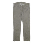 LEVI'S 511 Slim Mens Jeans Beige Slim Straight Denim W30 L26 Cotton Blend Toggle