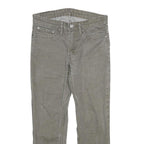 LEVI'S 511 Slim Mens Jeans Beige Slim Straight Denim W30 L26 Cotton Blend Toggle