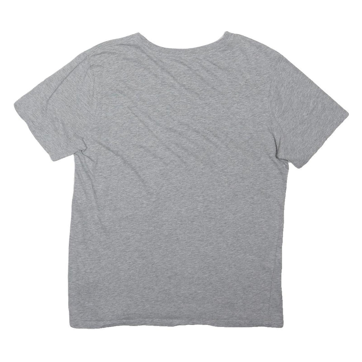 NIKE Mens Grey Graphic T-Shirt M Short Sleeve Crew Neck Sports Casual Cotton