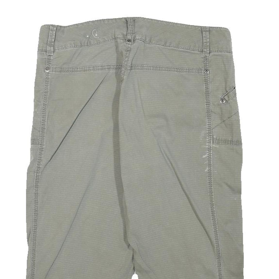 COTTON GINNY Womens Grey Casual Shorts L W31 Pocket Detail Cotton Blend