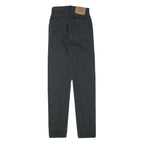 LEVI'S Womens Jeans Black Slim Skinny Denim Medium W23 L31 Stretch Cotton