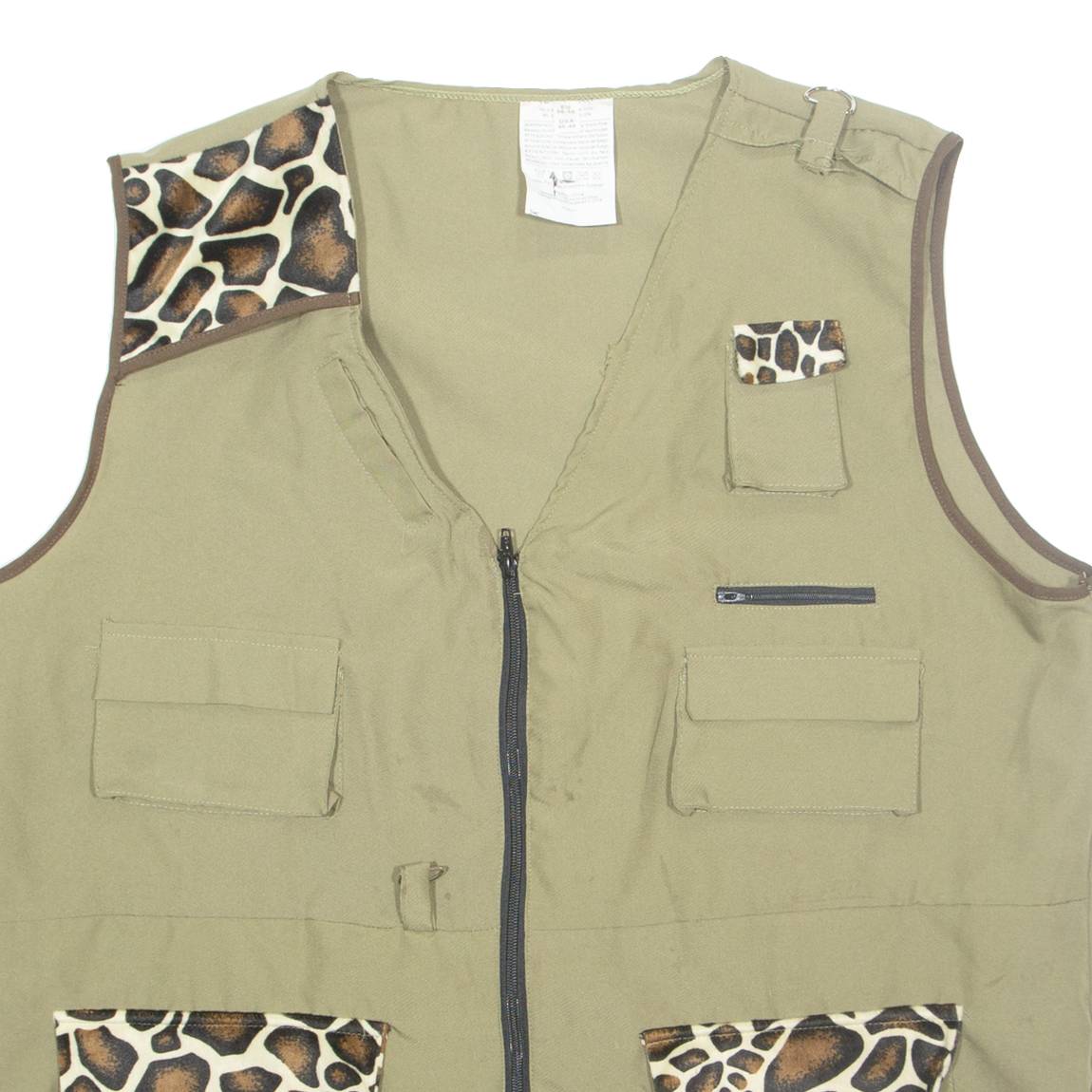 Utility Mens Workwear Gilet Green XL