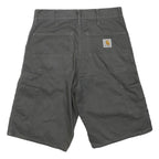 CARHARTT Mens Shorts Grey Casual M W32 Cotton Blend Workwear Pockets
