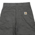 CARHARTT Mens Shorts Grey Casual M W32 Cotton Blend Workwear Pockets