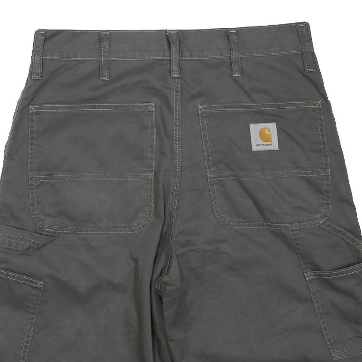 CARHARTT Mens Shorts Grey Casual M W32 Cotton Blend Workwear Pockets