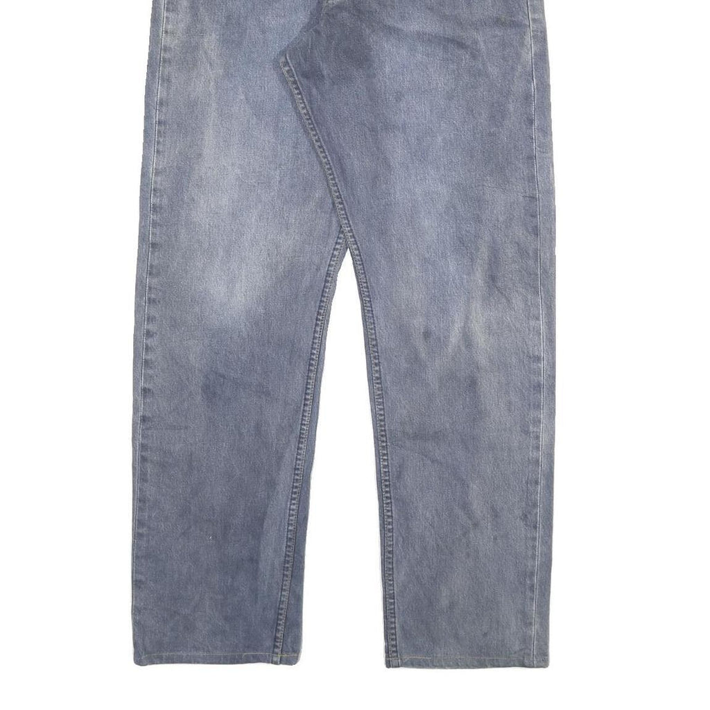 LEVI'S Mens Regular Blue Denim Jeans W32 L31 Classic Cotton Blend Button
