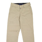 DICKIES Workwear Womens Trousers Beige Slim Tapered W26 L29