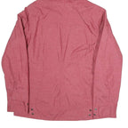 JACK WOLFSKIN Womens Red Jacket UK 12 Polyester Blend Outdoor Zip Hooded