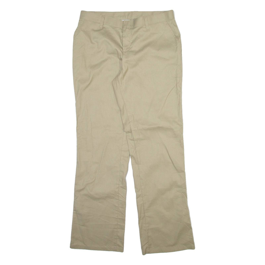 DICKIES Womens Trousers Beige Regular Bootcut W32 L31