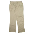 DICKIES Womens Trousers Beige Regular Bootcut W32 L31