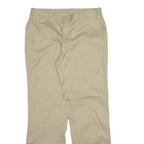 DICKIES Womens Trousers Beige Regular Bootcut W32 L31