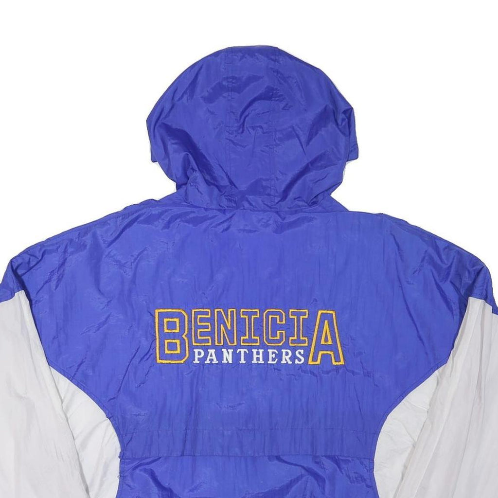 IN SPORT Mens Blue & White Benicia Panthers Track Jacket L Polyester Blend Zip