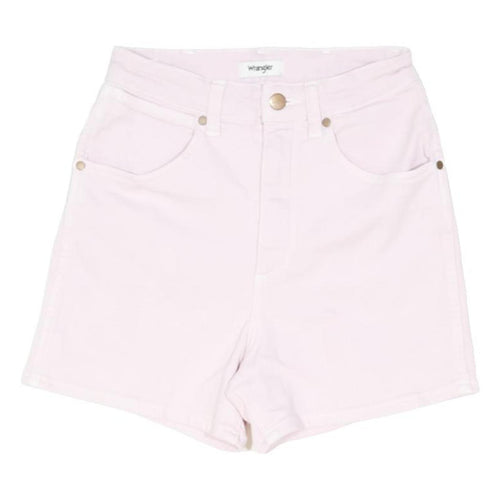 WRANGLER Womens Pink Casual Shorts XS W24 Cotton Blend Comfortable Fit