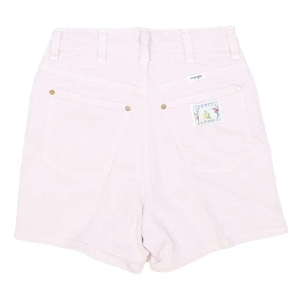 WRANGLER Womens Pink Casual Shorts XS W24 Cotton Blend Comfortable Fit