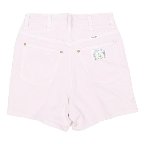 WRANGLER Womens Pink Casual Shorts XS W24 Cotton Blend Comfortable Fit