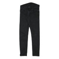 LEVI'S Mens Slim Black Denim Jeans W29 L29 Cotton Blend Zip Casual Stylish