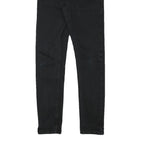 LEVI'S Mens Slim Black Denim Jeans W29 L29 Cotton Blend Zip Casual Stylish
