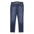 LEVI'S 524 Skinny Womens Jeans Blue Relaxed Skinny Denim Medium W32 L32 Stretch