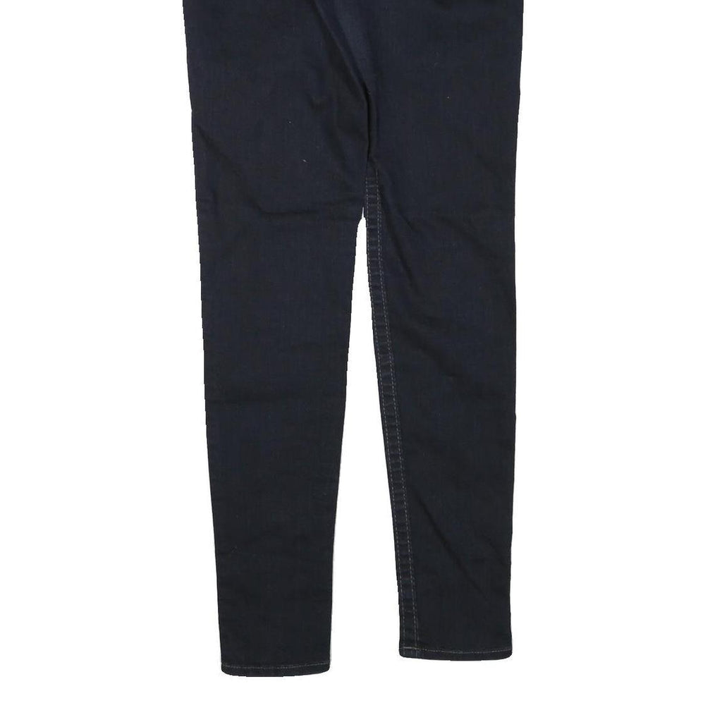 TRUE RELIGION Womens Jeans Blue Regular Skinny Denim Dark W28 L31 Zip Cotton