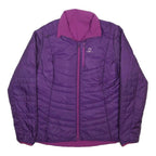 SALOMON Womens Purple & Pink Reversible Jacket M Polyester Zip Outdoor