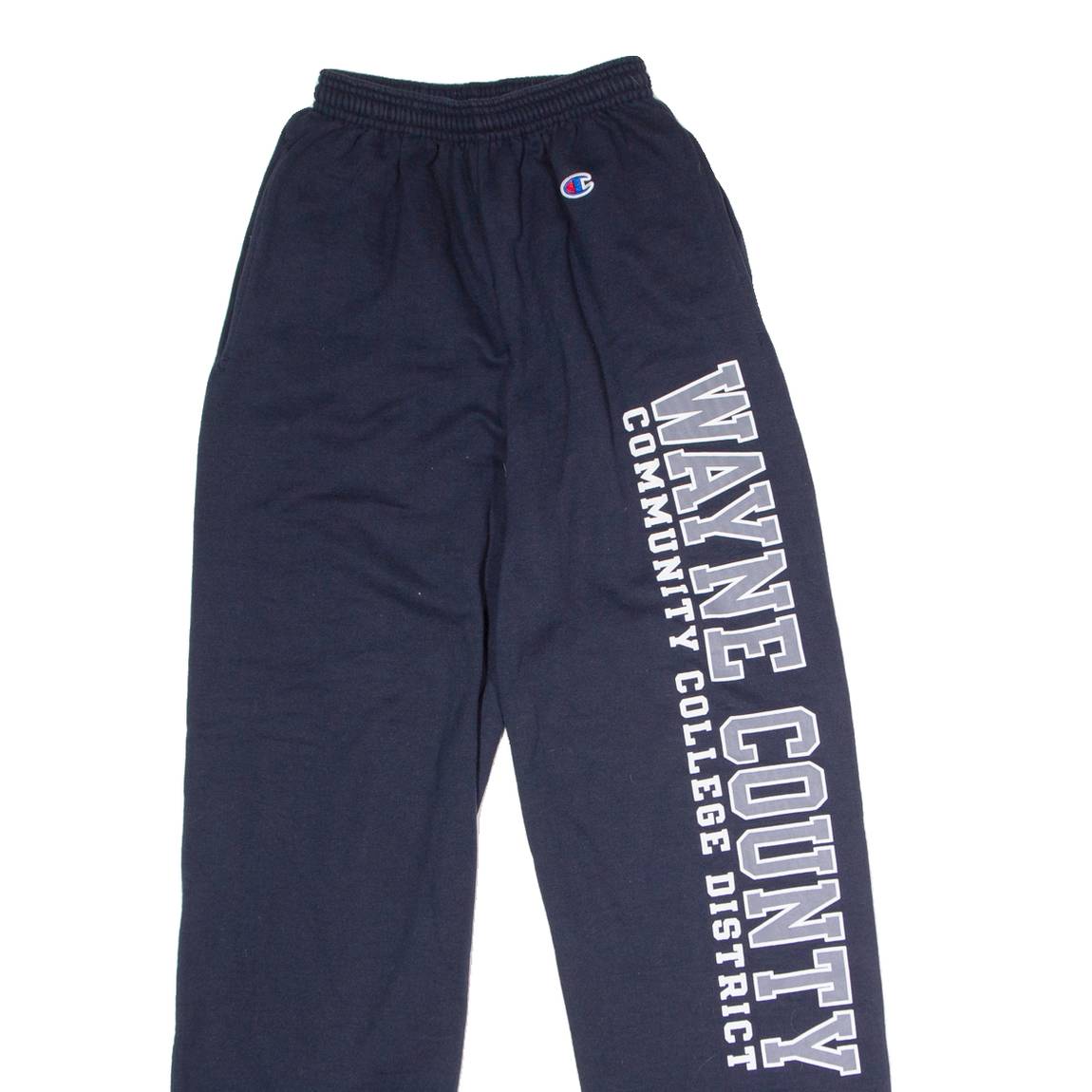 CHAMPION Wayne Country College District Womens Joggers Blue Straight S W20 L30