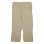 DICKIES Mens Trousers Beige Slim Straight W34 L28